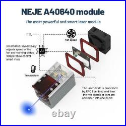 NEJE 2S Plus A40640 CNC Laser Engraving Cutting Machine Engraver cutter real 10W