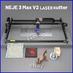 NEJE 3 MAX V2 E80 CNC laser engraver & laser cutter laser engraving machine 24W