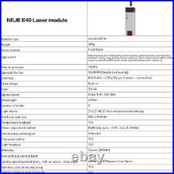 NEJE 3 Max E40 Laser Engraving Cutting Machine Engraver CUTTER 11W & air assist