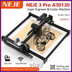 NEJE 3 PRO A30130 CNC laser cutter engraverengraving machine & AIR ASSIST 6W
