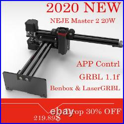 NEJE Master 2 20W Laser Engraving Cutter Machine Engraver Printer Art Craft DIY