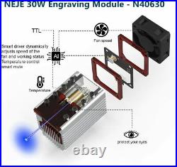 NEJE Master 2s Plus 30W USB CNC Laser Engraver Cutting Machine cutter 255 x420mm