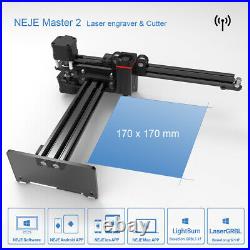 NEJE Master2s 7W CNC Laser Engraver engraving machine cavring milling marking