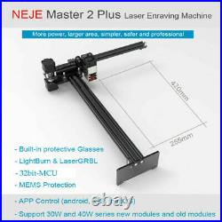 NEJE Plus 30W CNC Laser Engraving cutting milling Machine engraver cutter DIY