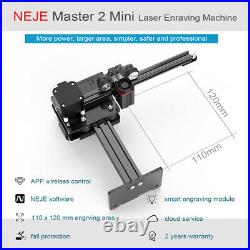NEJE master 2 10W mini Laser Engraving carving Machine engraver APP Control mark