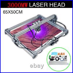 NEW 3000MW Laser Engraver, Fixed Focus, CNC Blue Laser Cutting Engraving Machine