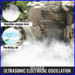 New 10 Head Ultrasonic Mist Maker Fogger Fog Water Pond Air Humidifier 3500+mL/h