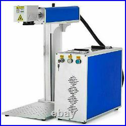 New 30W Fiber Laser Marking Engraving Machine 5.9x5.9 Metal Engraver 110V US