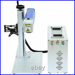 New 30W Fiber Laser Marking Engraving Machine 5.9x5.9 Metal Engraver 110V US