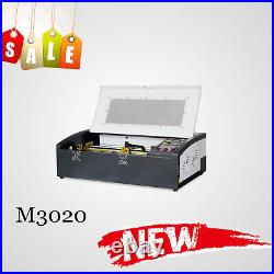 New! 40W CO2 LASER ENGRAVING&CUTTING MACHINE 300200mm WITH CE, FDA