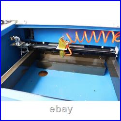New 40W CO2 Laser Engraver Clamp Laser Engraving Cutting Machine Laser Tube