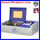 New Monport 40W CO2 Laser Engraving Cutting Machine Engraver Cutter 12x8 in K40+