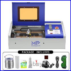 New Monport 40W Co2 Laser Engraver Cutter (8 X 12) Lightburn-Ready K40 Laser