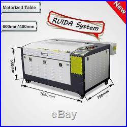 New! RUIDA 50W Laser Engraving & Cutting machine With Motorized Table 16''x24