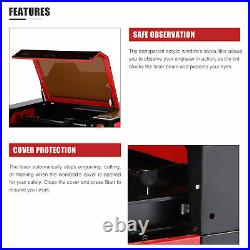 OMTech 100W 28x20in CO2 Laser Engraver Engraving with Ruida Rotary Axis New