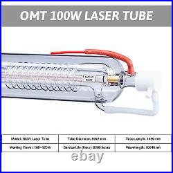 OMTech 100W CO2 Laser Tube 1450mm for 100W CO2 Laser Engraver Cutting Machine