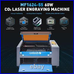 OMTech 16x24 60W CO2 Laser Engraver Cutter with Basic Accessories A