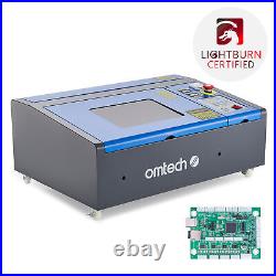 OMTech 40W 8 x 12in CO2 Laser Engraver Marker with K40+ Motherboard f. LightBurn
