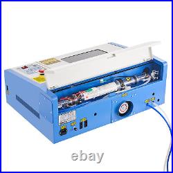 OMTech 40W CO2 Laser Engraving Machine 8x12 LaserDRW With CW-3000 Water Chiller