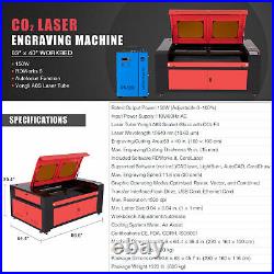 OMTech 40x63150W CO2 laser Engraver Cutter Autofocus w CW-5200 Water Chiller