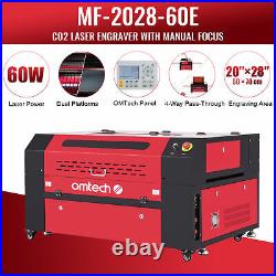 OMTech 60W 20x28in CO2 Laser Engraver Cutter Marker Engraving Cutting Machine
