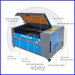 OMTech 60W CO2 Laser Engraver Cutter Ruida with 16x24 in. Bed & Rotary Axis C