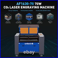 OMTech 70W 30x16 in. CO2 Laser Engraving Cutting Marking Machine Ruida Autofocus