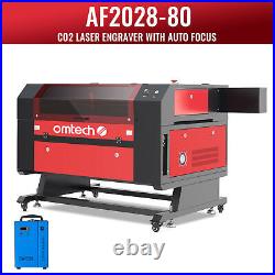 OMTech 80W 20x28 CO2 Laser Engraver Engraving Machine w. CW-5200 Water Chiller