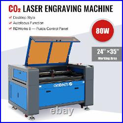 OMTech 80W 35x24 CO2 Laser Engraver Cutter Ruida Autofocus Upgraded Model
