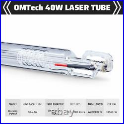 OMTech CO2 40W 700mm Laser Tube for Laser Engraver Engraving & Cutting Machines