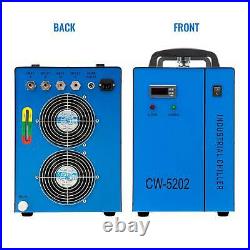 OMTech CW-5202 Industrial Water Chiller for 60-150W CO2 Laser Engraving Machine