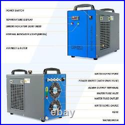 OMTech CW-5202 Industrial Water Chiller for 60-150W CO2 Laser Engraving Machine