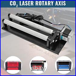 OMTech Rotary Axis Attachment for CO2 Laser Engraver Cutter Engraving Machine