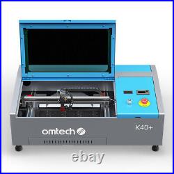 OMTechT? 40W K40+ CO2 Laser Marker Engraving Machine 8x12 Workbed 2024 Upgraded