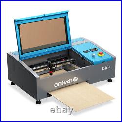 OMTechT? 40W K40+ CO2 Laser Marker Engraving Machine 8x12 Workbed 2024 Upgraded