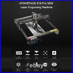 Official ATOMSTACK S10 Pro Laser Engraver 10W Laser Cutter Engraving Machine USA