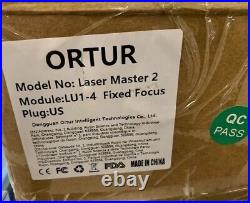 Ortur Laser Master 2 LU1-4 Engraving/Cutting Machine 390x410mm NEW