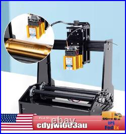 Portable 15W Cylindrical Laser Engraving Machine Desktop Metal Engraver Printing