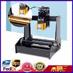 Portable 15W Cylindrical Laser Engraving Machine Desktop Metal Engraver Printing