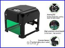 Portable 3000mW Desktop Mini Laser Engraver DIY Logo Printer Cutter Machine