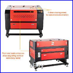 Pro 60W CO2 Laser Engraver Cutting and Engraving Machine USB Port & Exhaust Fan