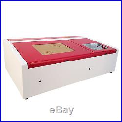 Professional 40W Laser Engraving Machine With Exhaust Fan USB Port 12x 8