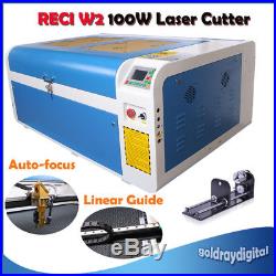 RECI 100W Co2 1000x600mm Laser Engraving Cutting Machine Engraver Cutter USB