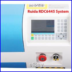 RECI 100W Co2 Laser Engraving Cutting Machine With FDA CW5000 Chiller Ruida 6445