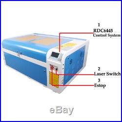 RECI 100W Laser Machine With Auto focus/CW-5000 Chiller/RDworks 6445/Rotary Axis