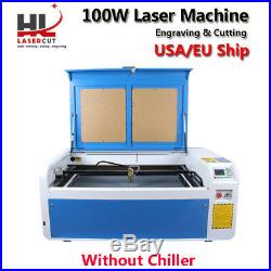 Reci W2 100W 1000 x 600 mm Co2 Laser Cutting Machine Laser Cutter Engraver USB