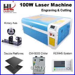 Ruida RDC6445 Controller RECI 100W Laser Cutter Engraving Machine Auto Focus