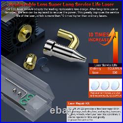 SCULPFUN S30 60W Effect Laser Engraver Cutter with Air Assist Kit BT&USB Connect Q