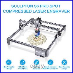 SCULPFUN S6 Pro Laser Engraver CNC Engraving Machine Wood Leather Plastic F9X0