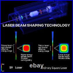 SCULPFUN S9 90W Effect CNC Laser Engraving Cutting Machine Deep Cutting O9G2